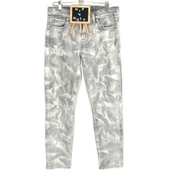 7 For All Mankind Marble Jeans Gray Size 29 - Picture 2 of 12